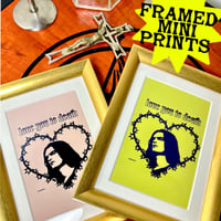 Image 1 of Love You To Death Framed Print