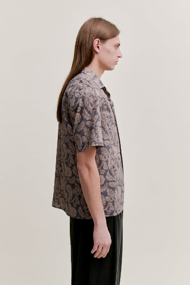 Image of A KIND OF GUISE GIOIA SHIRT WALLPAPER JUNGLE