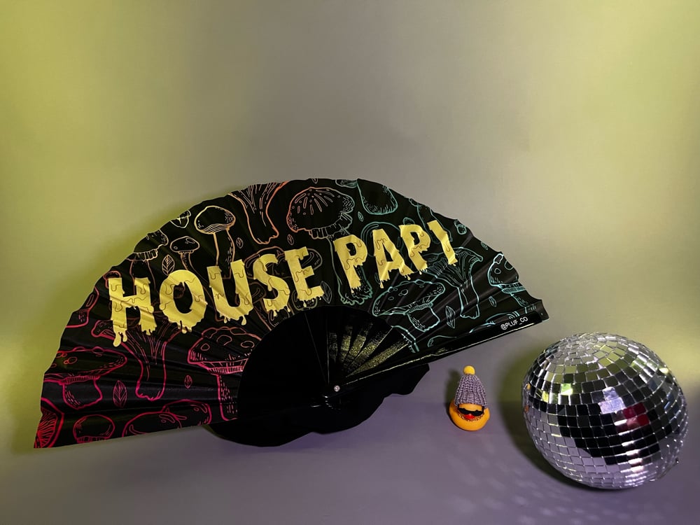 House Papi Hand Fan (Yellow)