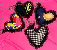 Image 1 of Wild Heart Ruffle Bag Charms Bright Edition