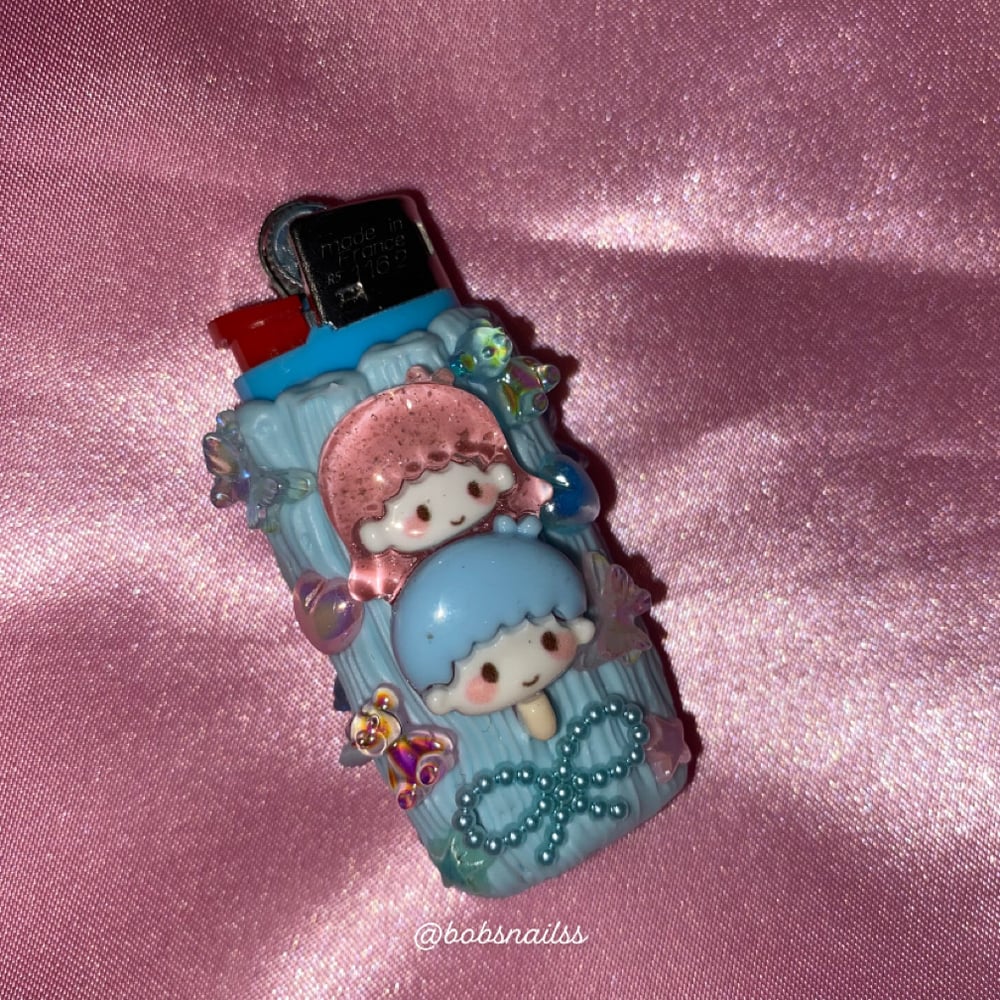 Image of Baby Blue Mini Lighter