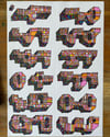 Cube Stickers 