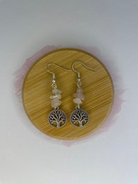 Image 3 of Crystal Tree Earrings