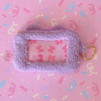 Image 2 of Lavender Bear Keychain Wallet 