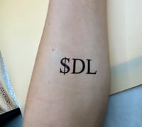 $DL TEMPORARY TATTOO