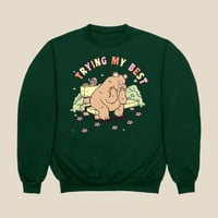 Image 2 of Trying My Best Crewneck