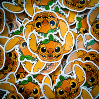 Pumpkin Stitch Stickers
