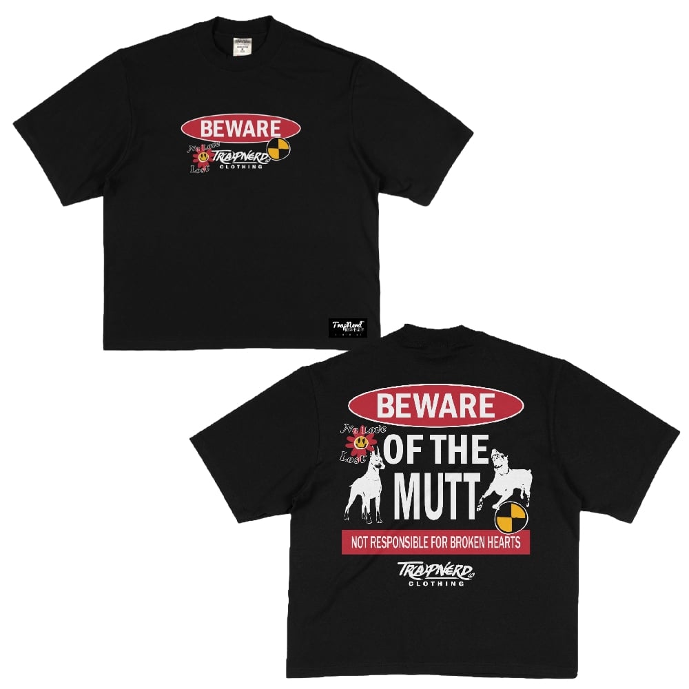 BEWARE TEE (BLACK)