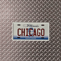 Chicago Plate Magnet