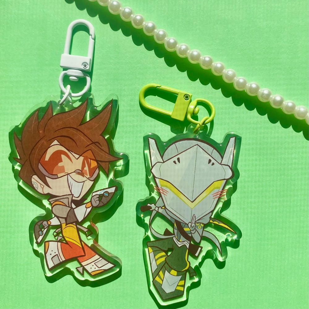 Image of OW DPS KEYCHAINS