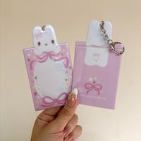 Image 2 of Pink Bunny Garden Photocard Holder