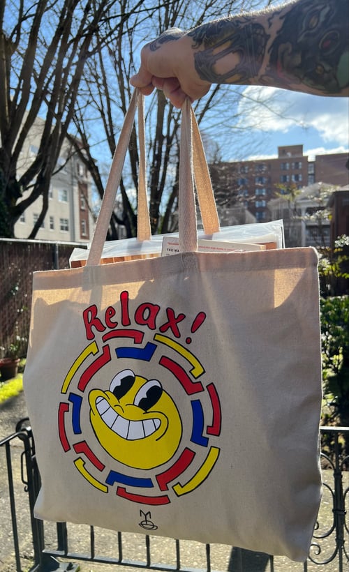 Image of “Relax!” 25 L Oversize Tote bag