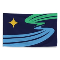 Minnesota Runner-Up Flag - "Mirror of the Sky" (Aurora Edition)