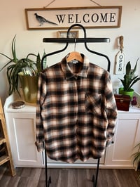 Image 1 of Plaid soft button up