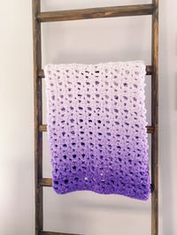 Image 1 of Ombre Baby Blanket 