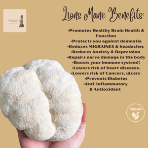 Image of All Natural Sea Moss & Lions Mane Anti Anxiety Supplement