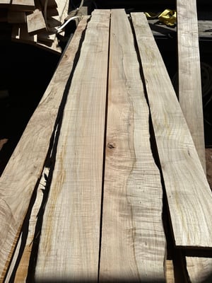 4/4 Curly maple (big leaf)