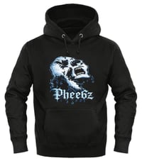 Phee6Z Logo Blk Hoodie (Blue)