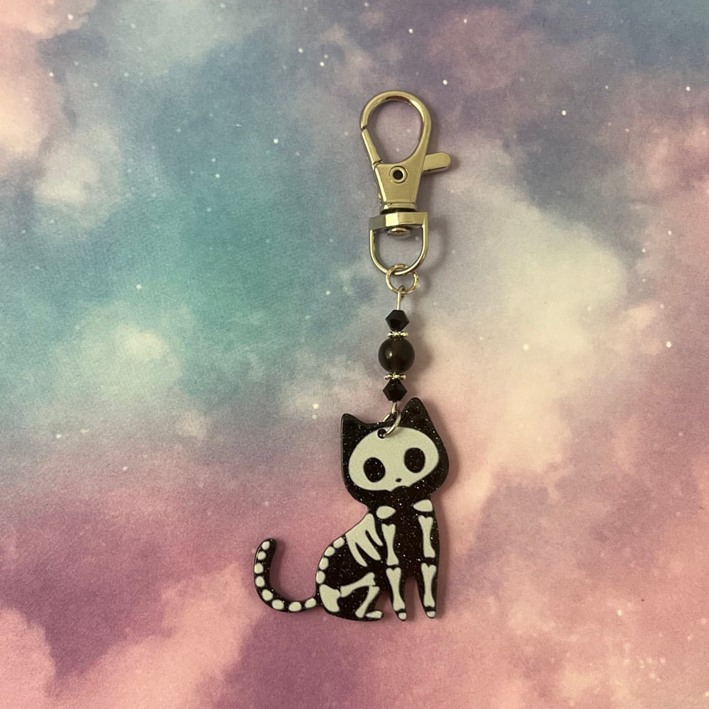 Image of Skeleton Animal Keychain