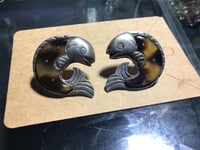 Image 1 of William Spratling Taxco Fish Earrings