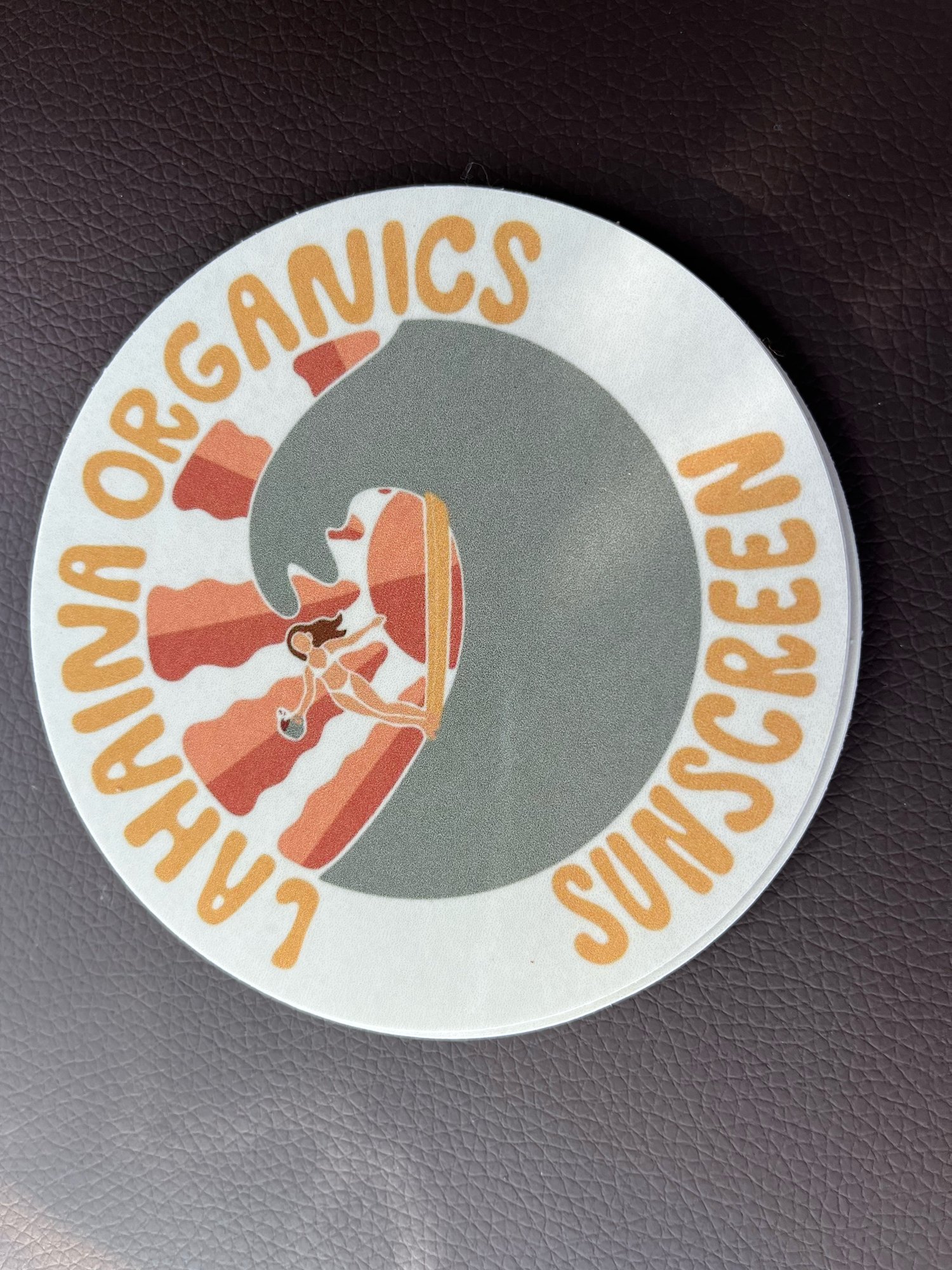 Image of Lahaina Organics stickers 