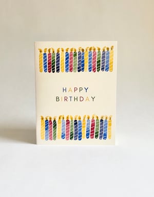 Image of Birthday Candles - Greeting Card