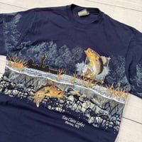 Image 2 of Vintage AOP Fish Tee - XL