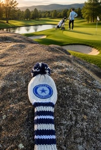 Image 4 of Dallas Cowboys custom Golf Club Cover hand knit logo NFL fan  gift-04c8bd49