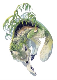 Print - plant wolf