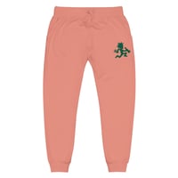 Image 5 of Weed Man embroidered fleece sweatpants