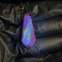Image 8 of Crystal Pendant 3 - UV Psychedelic Pink