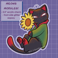 Image 2 of [ITSV] Sunflower Kitty Acrylic Charm