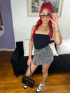 Acid Wash Skort 