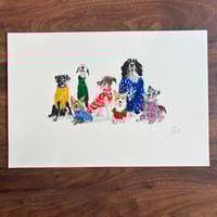 ORIGINAL ARTWORK - Christmas Jumper Day - 35x25cm