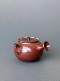 Image 1 of Iron Red Kyusu #3 - SECOND- 130ml