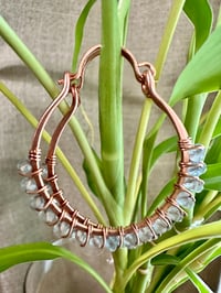 Image 3 of Aquamarine Swing Earrings