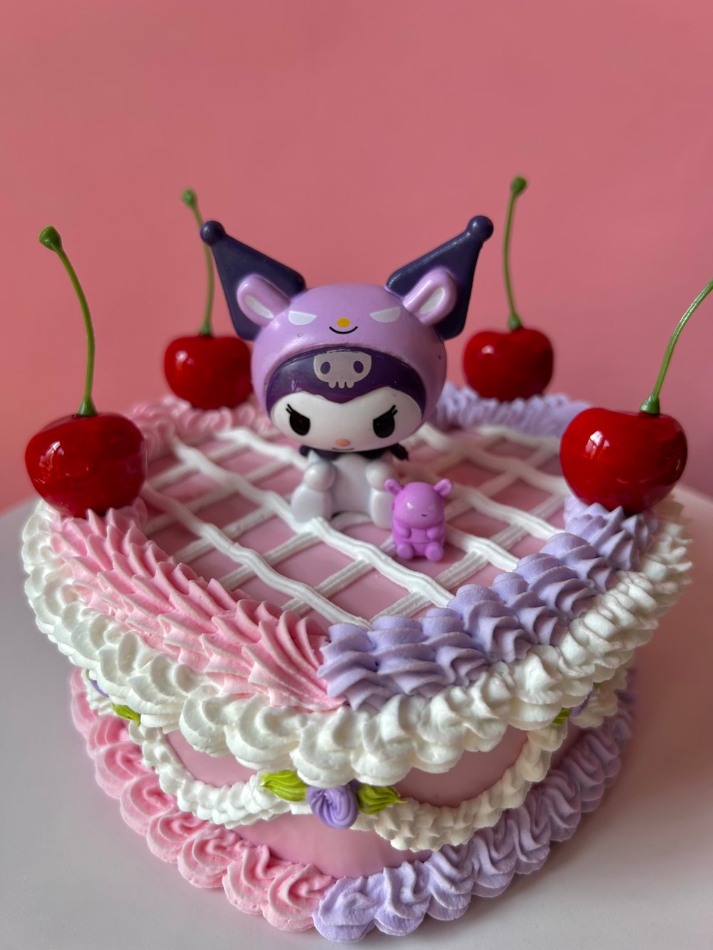 Kuromi Rose Jewelrybox Cake 