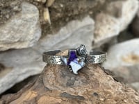 Image 4 of Purple Mohave Texas Horse Head Cuff