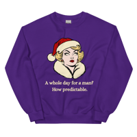 Image 4 of A Whole Day For a Man? - Stephanie’s Version | Feminist Christmas Jumpers 
