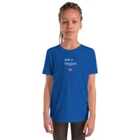 Image 1 of Not a Hugger Youth Short Sleeve T-Shirt