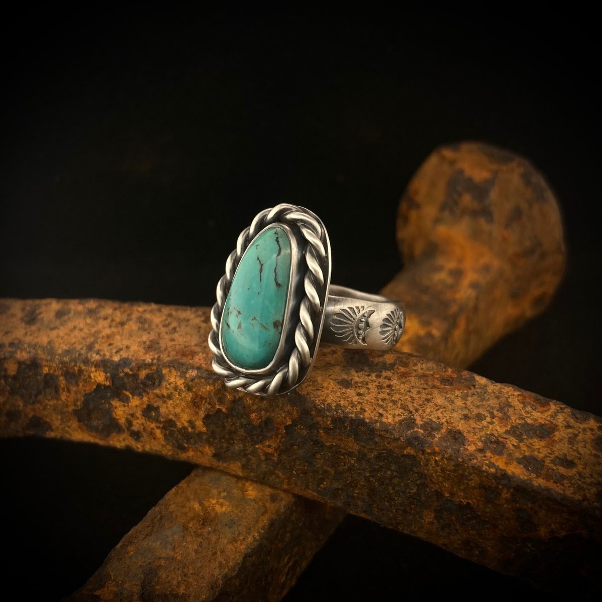 Tyrone Turquoise Ring 12