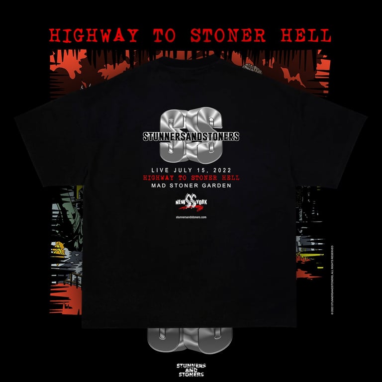 Highway To Stoner Hell T-Shirt (Pre-Order) Image 3