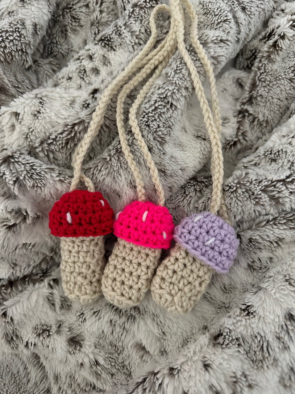 Image of Mushroom lighter/chapstick/crystal Holder Necklace