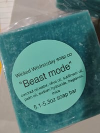 Image 1 of " Beast Mode" cold process soap bar