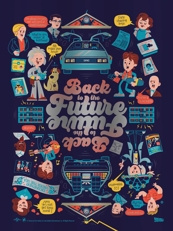 Image of Back to the Future - Foil edition 