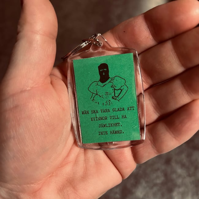 Nyckelring - Jämlikhet (grön)