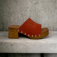 Image 1 of Tyche Bella Coral Suede 