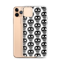 Image 3 of Clear Case for iPhone® Skull themed