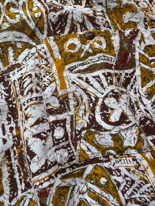 Image of 1980s YSL Polo Shirt, Size Large