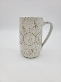 Image 2 of White Goddess Moon Mug  